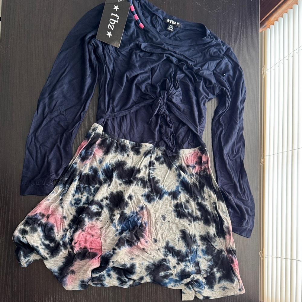Flowers by Zoe Navy and Tie-Dye Casual Dress